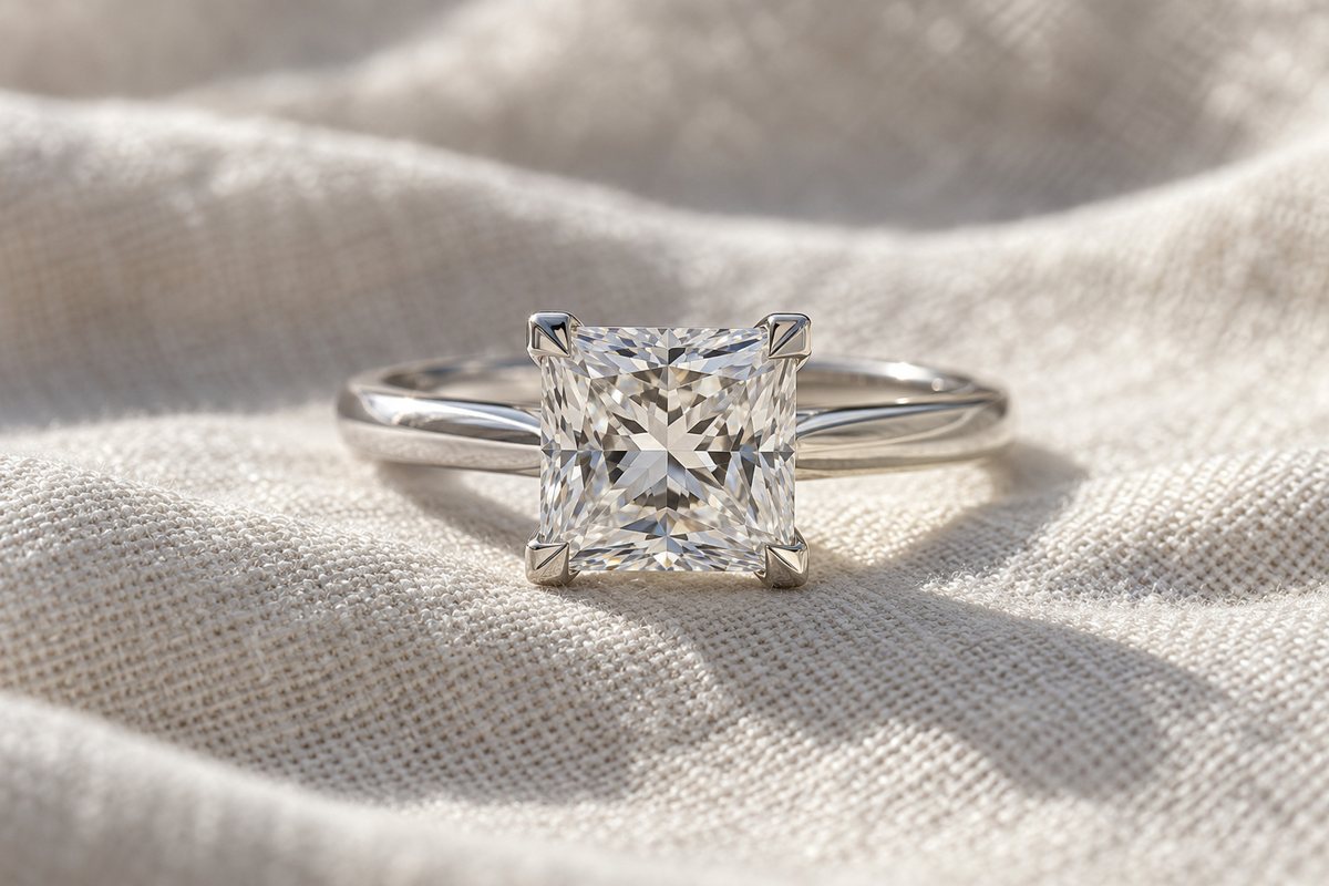 Princess Cut Diamond Ring: How to Choose One Without Regret